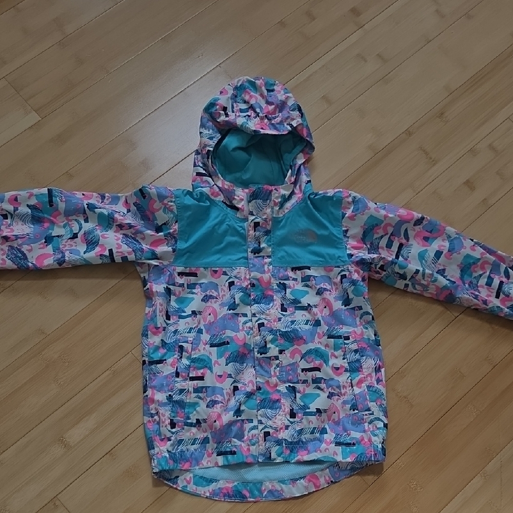 Colorful Patterned Hooded Jacket